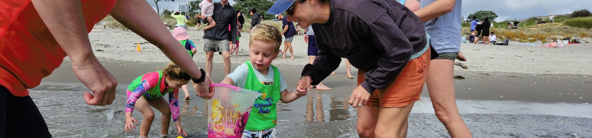 Promoting and encouraging water safety behaviours within our families.